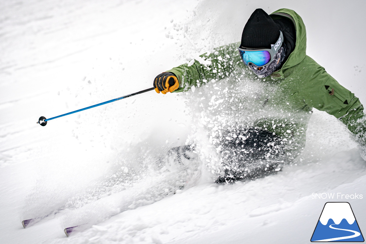 サッポロテイネ｜今シーズンは春セッション！プロスキーヤー・谷藤昌司さんと滑る１日。まさかのパウダー？！